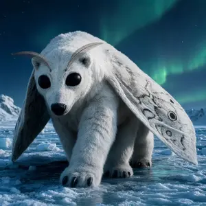 Moth + Polar bear